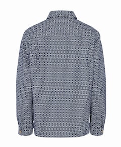Heren overshirt blauw