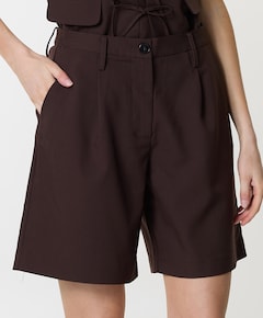 FQMAEVE-SHORTS dames korte broek bruin