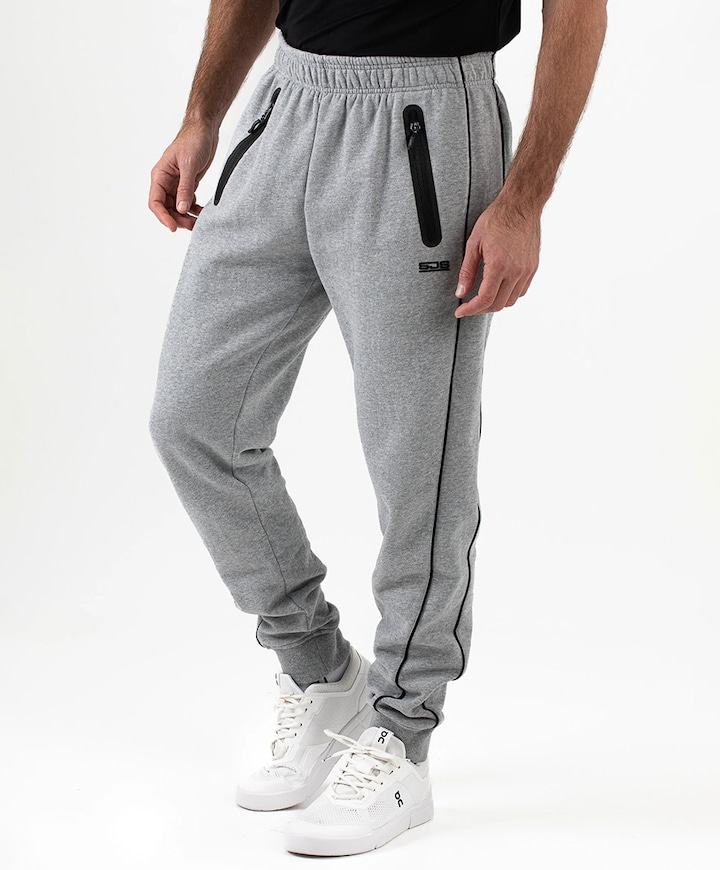 Olly heren trainingsbroek grijs