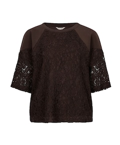Dames sweater bruin