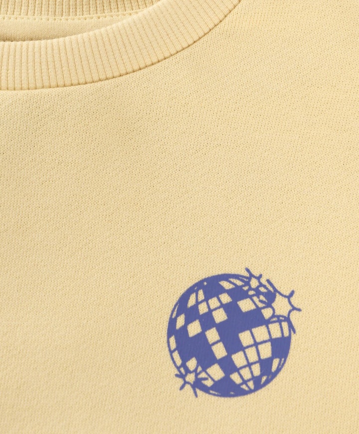 Meisjes sweater geel