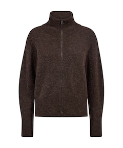 Dames vest bruin