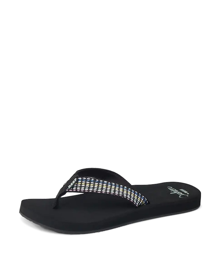 Baja Elena dames slipper zwart