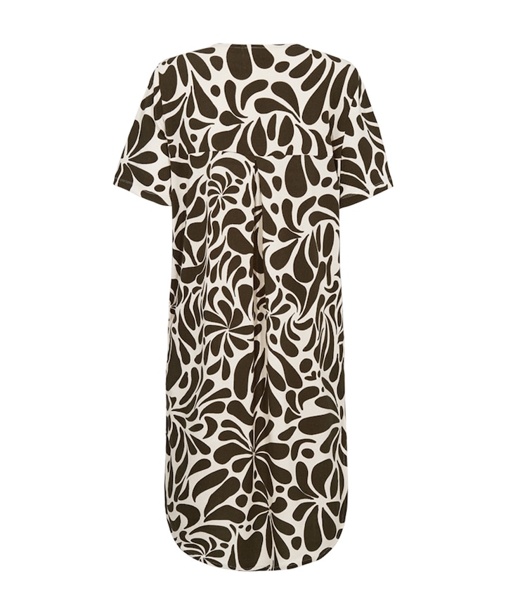 Dames jurk beige