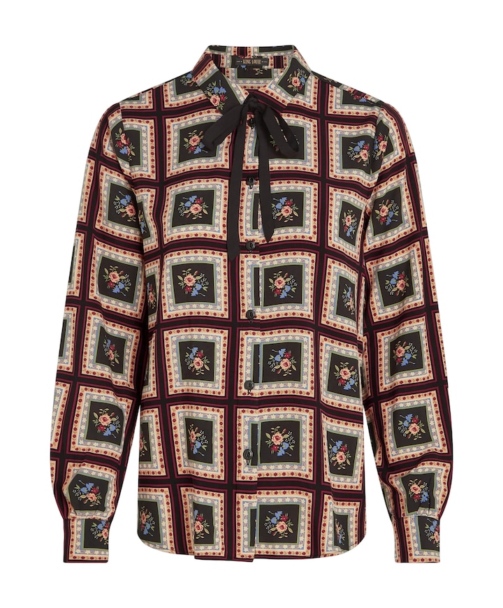 Dames blouse zwart