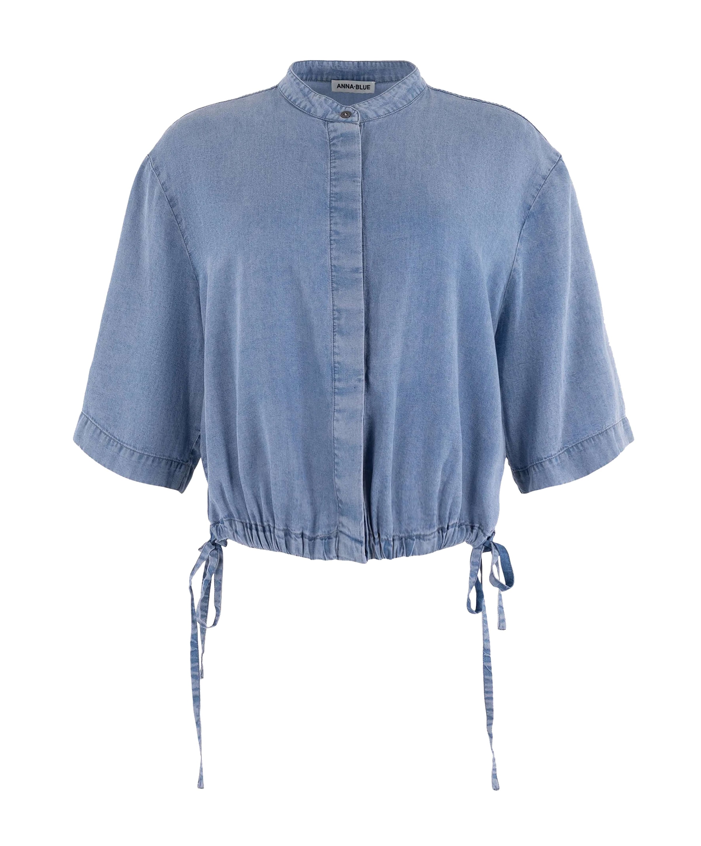Dames blouse blauw