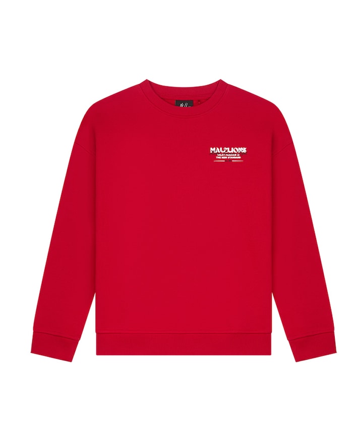 Jongens sweater rood