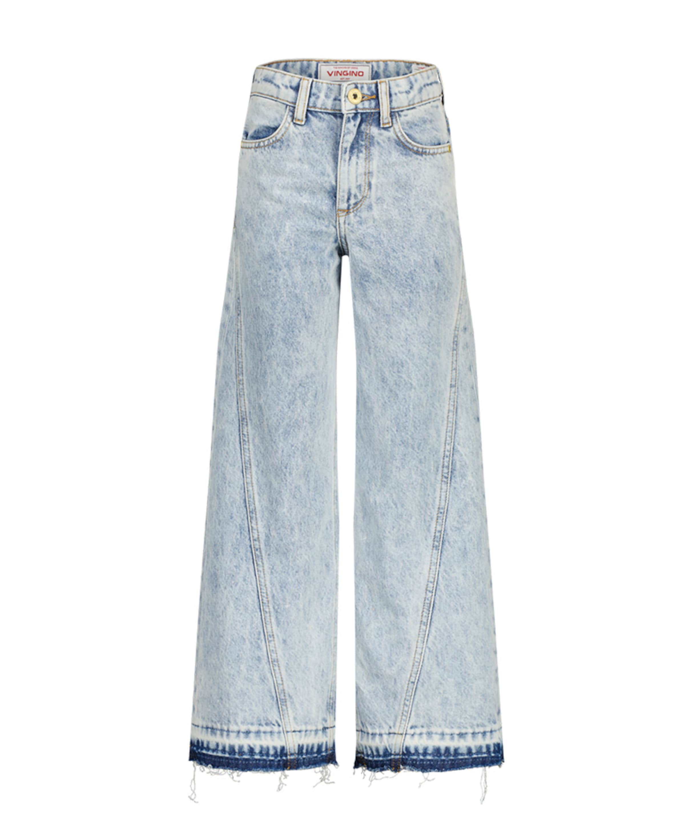 Cassie Seam meisjes jeans blauw
