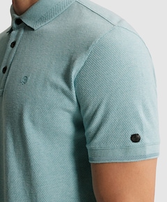 Heren polo blauw