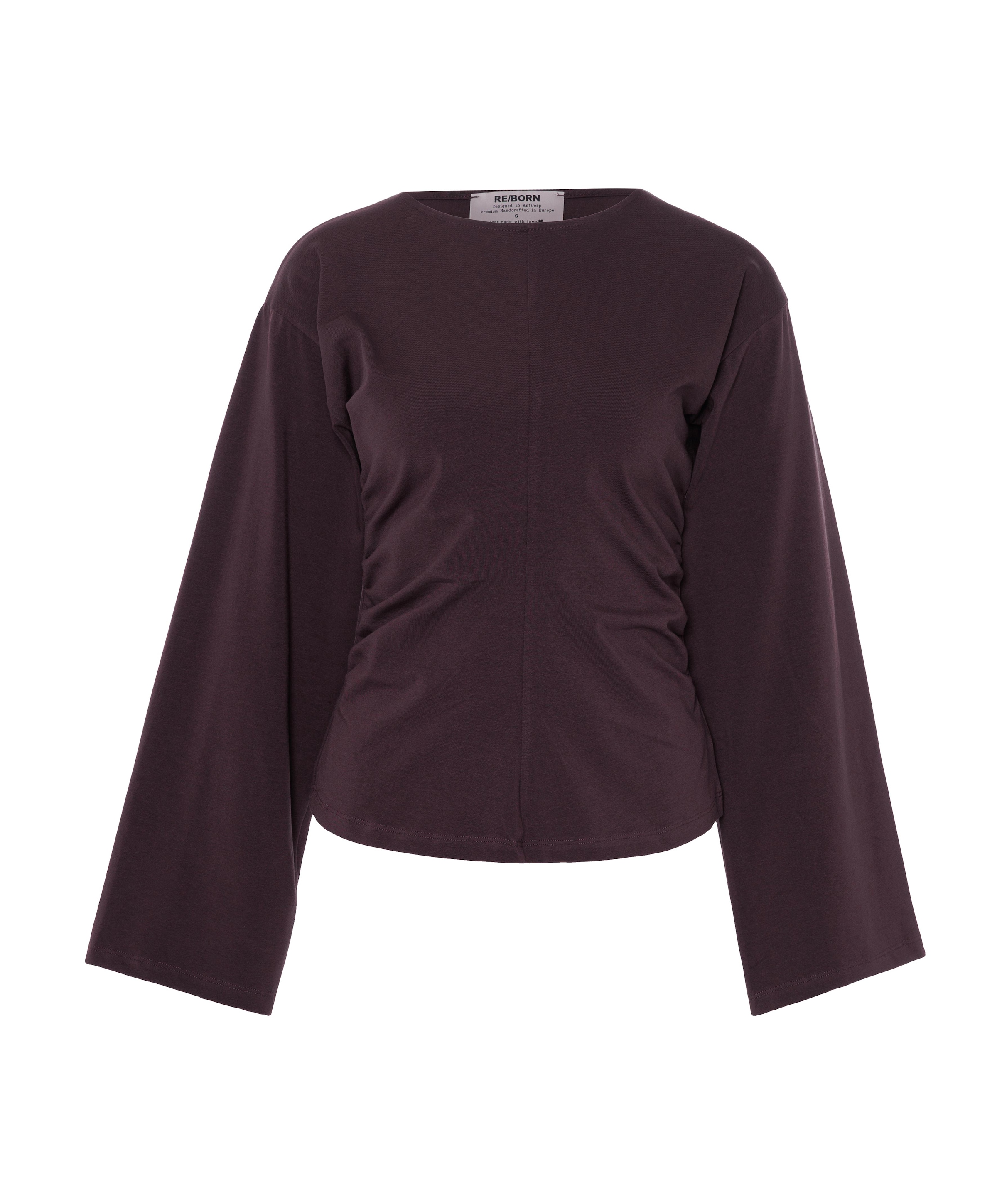 Dames longsleeve bordeaux