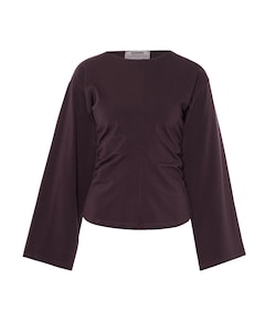 Dames longsleeve bordeaux