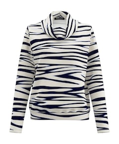 Dames longsleeve blauw