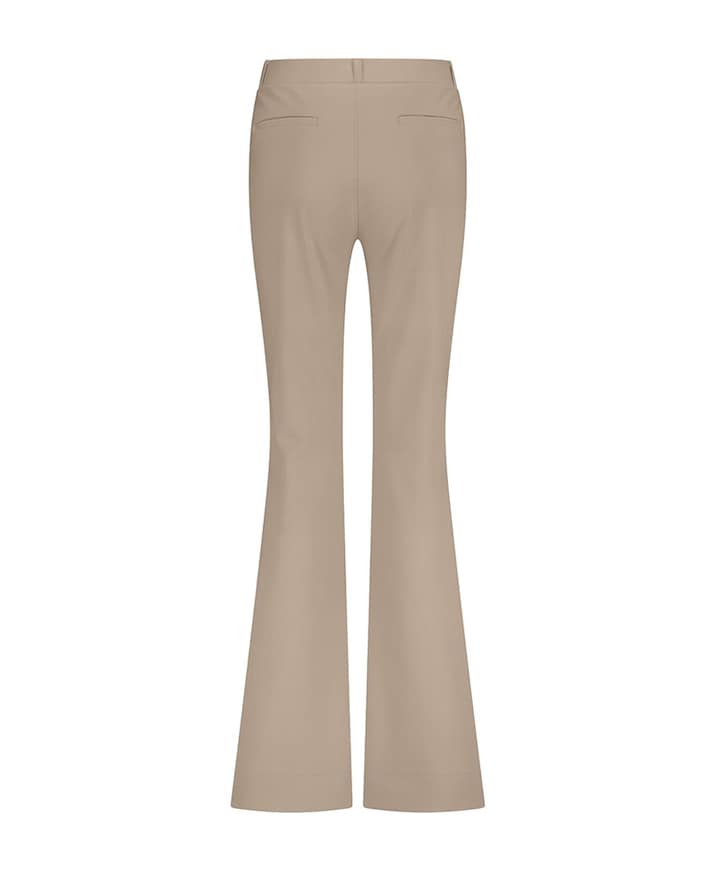 Flair LONG bonded broek beige