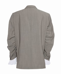 Dames blazer grijs