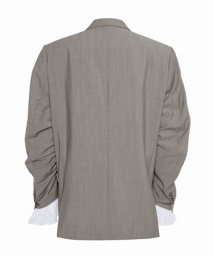 Dames blazer grijs
