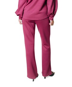 Jiby Pintuck Straight broek roze