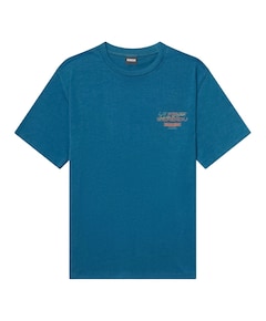 Heren T-shirt blauw