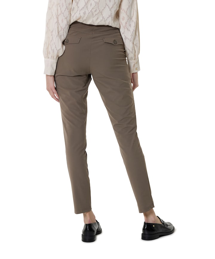 Travel casual broek bruin