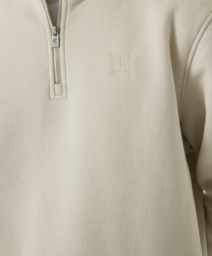 Heren sweater beige