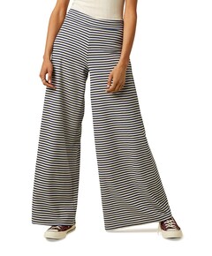 Border Palazzo Mariniere Stripe dames broek blauw