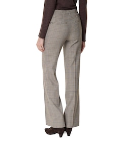Bootcut Slim dames broek beige