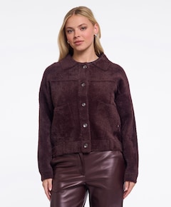 Dames vest bordeaux