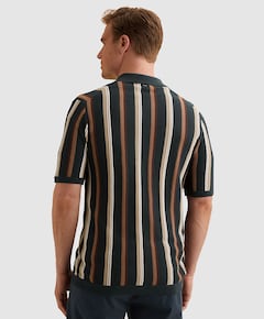 Heren overshirt blauw