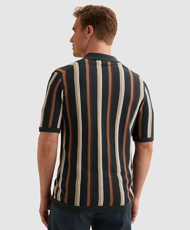 Heren overshirt blauw