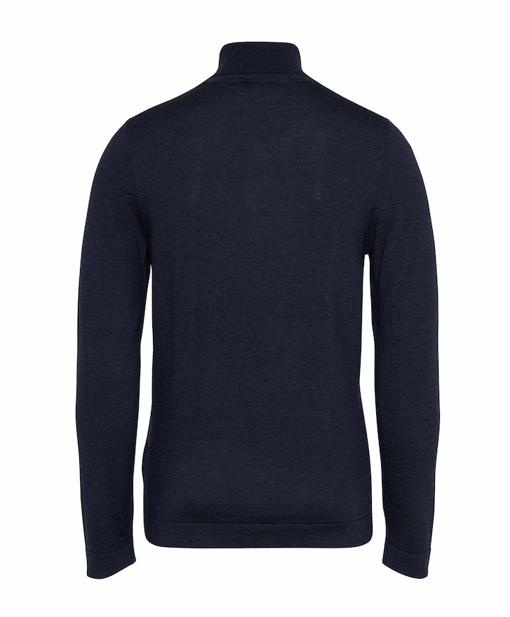 Heren coltrui blauw