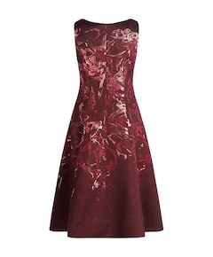 Dames jurk bordeaux