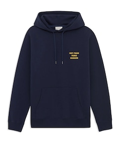 Heren hoodie blauw
