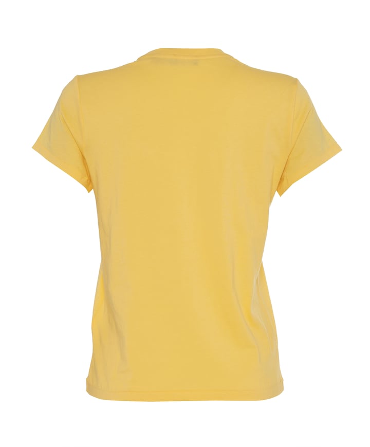 Dames t-shirt geel