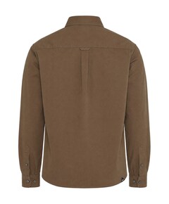 Heren overshirt bruin