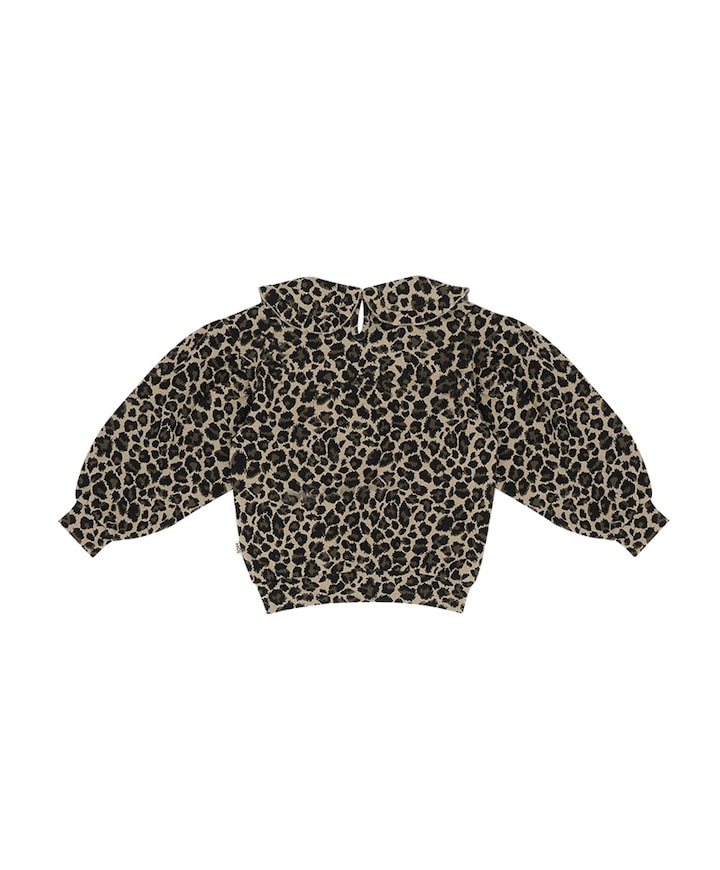Meisjes sweater bruin