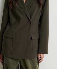 Dames blazer groen