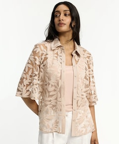 Dames blouse beige