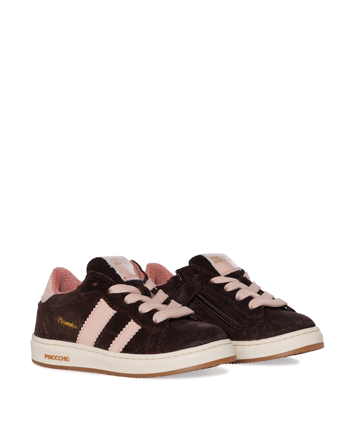 uniseks sneakers  bruin