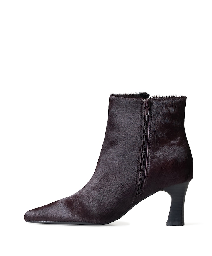Desma dames enkellaarzen bordeaux