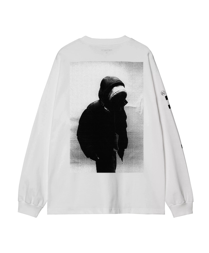 Heren longsleeve wit