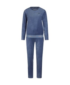 Dames huispak blauw
