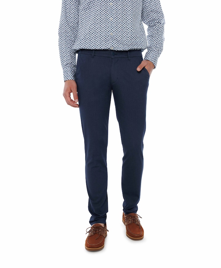Luxury Chino Collection broek blauw