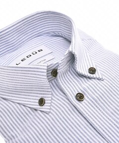 Overhemd lange mouw blauw