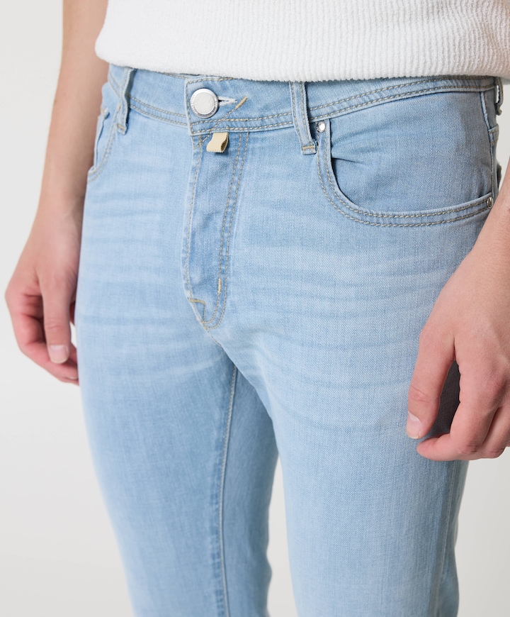 Bard Slim 5 pkt heren jeans blauw