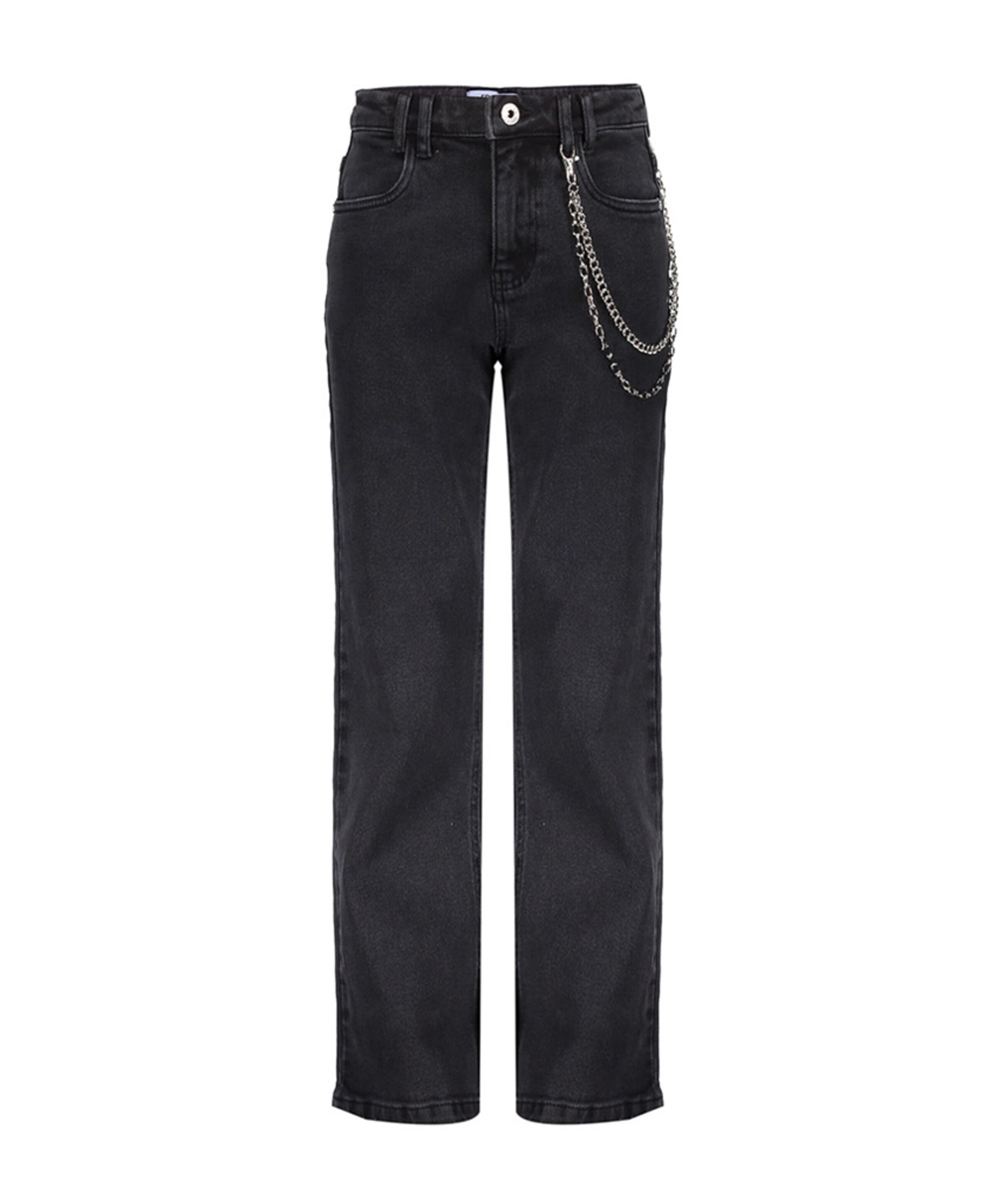 Frankie Straight Leg-Western Yoke jeans zwart