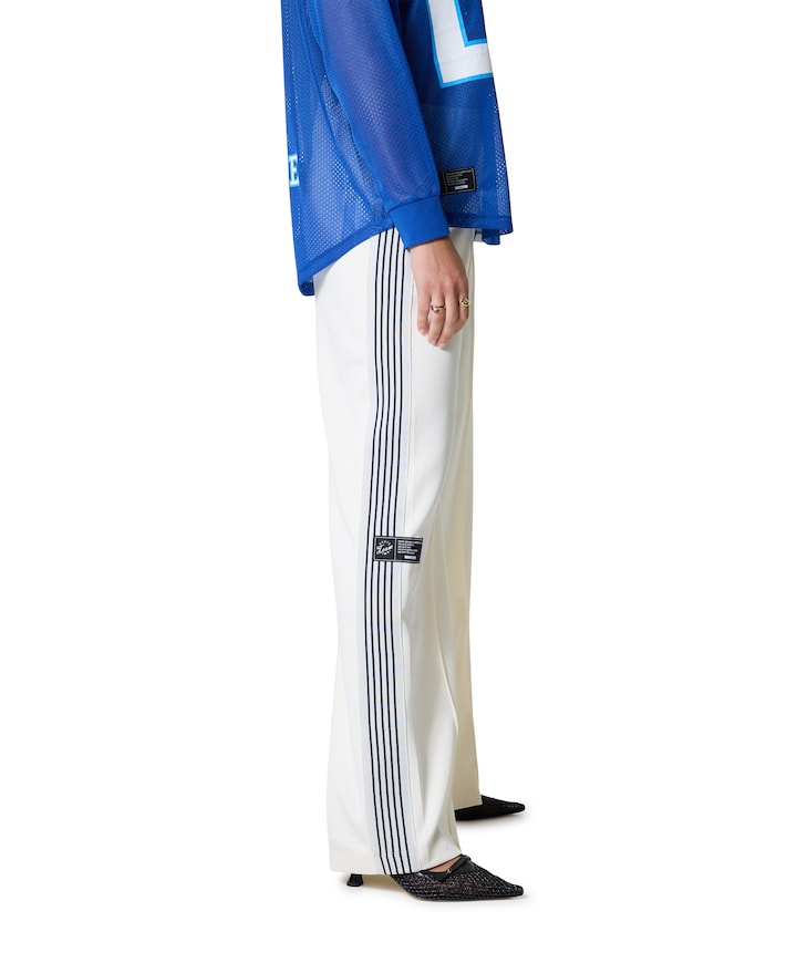 Baggy Track Tall broek ecru