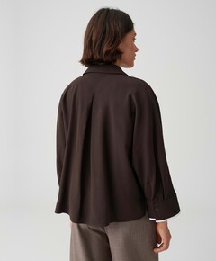 Dames blouse bruin