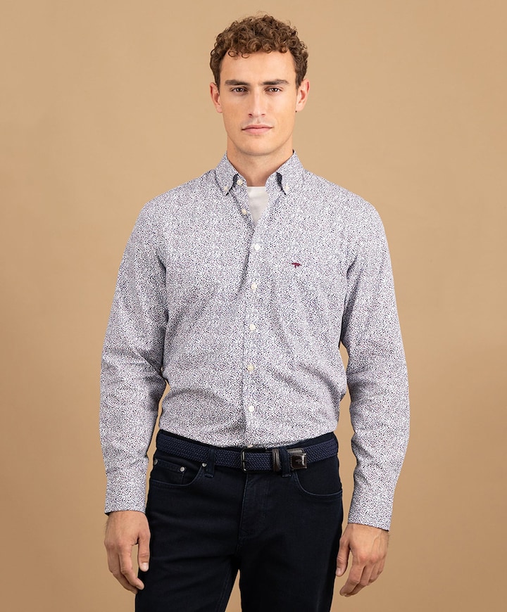 Overhemd lange mouw multicolor