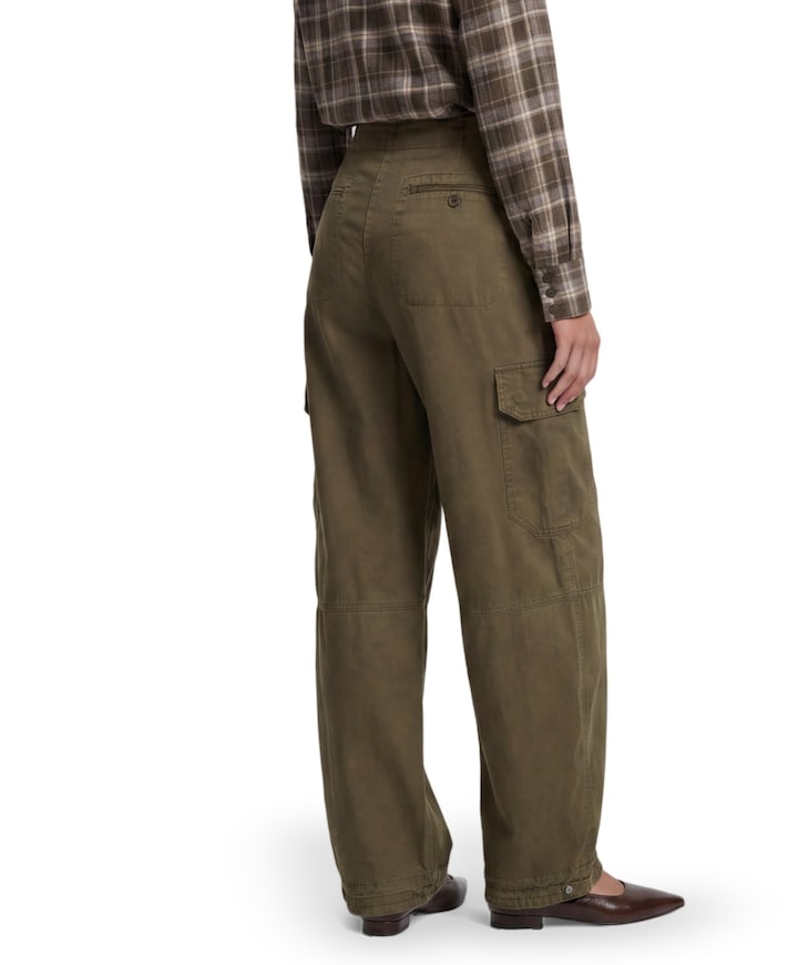 ONLTOVIA MW UTILITY BALLOON PANT PN dames broek groen