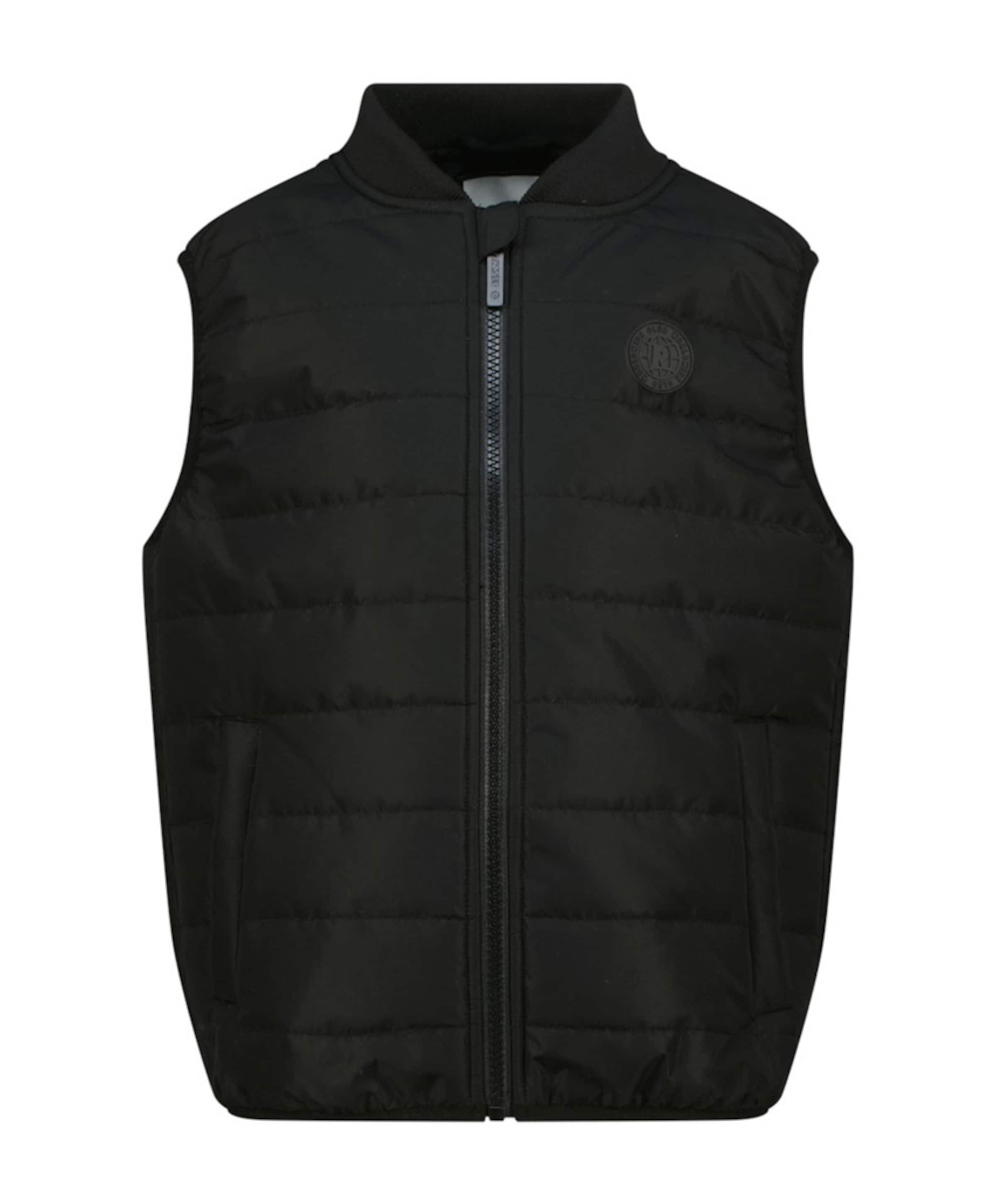 Jongens bodywarmer zwart