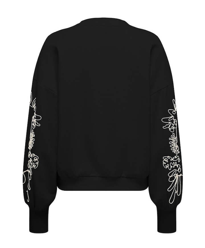 Dames sweater zwart